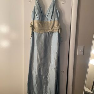 Size 10 blue bridesmaid dress